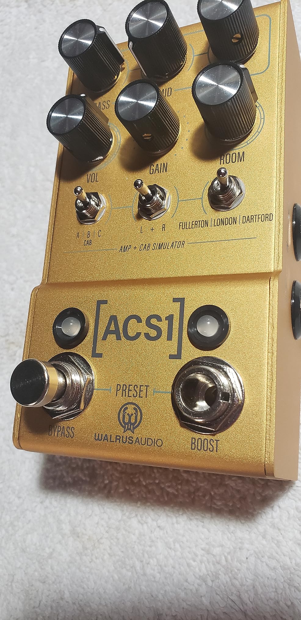 Walrus Audio MAKO Series ACS1 Amp and Cab Simulator customer photo 1