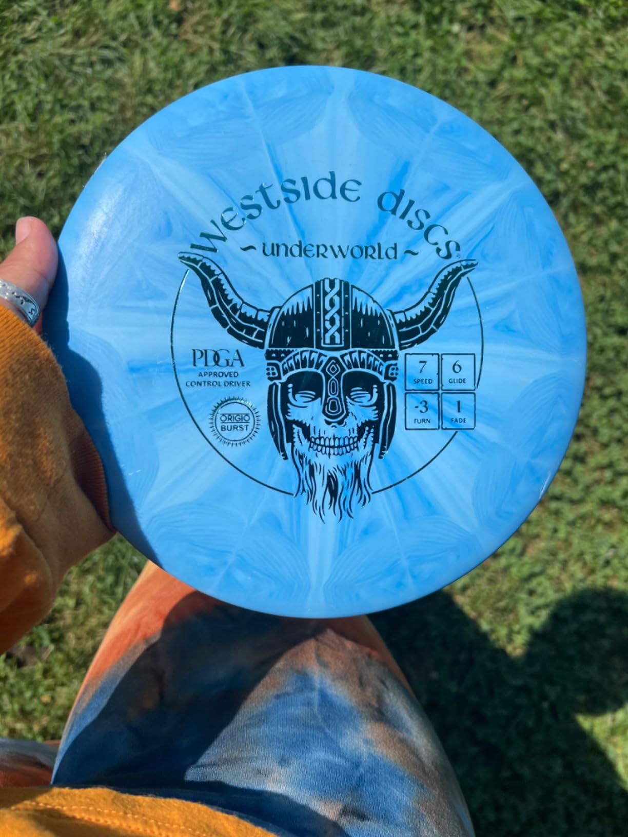 Westside Discs Origio Burst Underworld Fairway Driver customer photo 2
