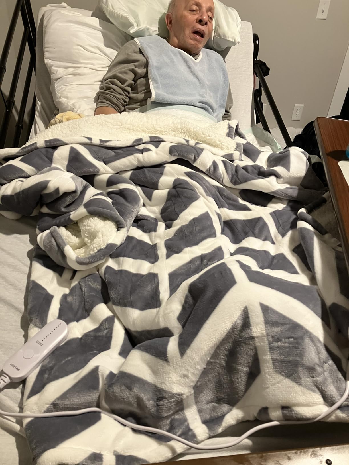 VENTIMI Electric Blanket Heated Throw, 50