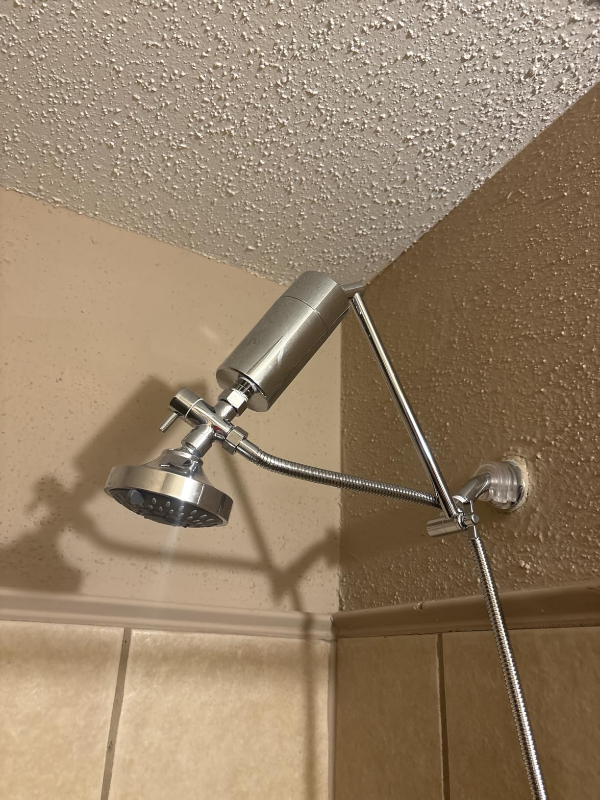PHILIPS Shower Filter for Hard Water, 3-Stage Filtration with NSF Certified KDF, Softens Water for Healthier Skin & Hair, Reduces Chlorine Rust Sediments, Easy DIY Install, Chrome, AWP1775CH/37 customer photo 1