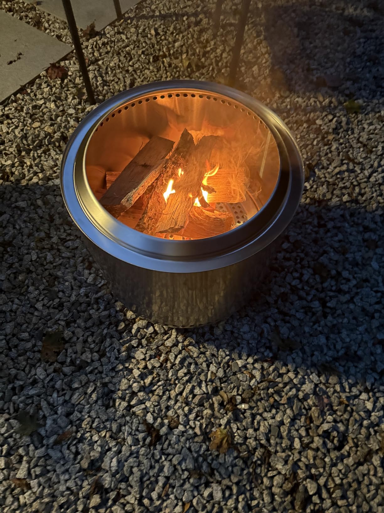 Solo Stove Bonfire Shelter - Weather-Resistant Round Cover for Solo Stove Bonfire Fire Pit and Accessories - PVC-Coated Polyester with Aluminum Reinforcement - Waterproof Year-Round Protection customer photo 1
