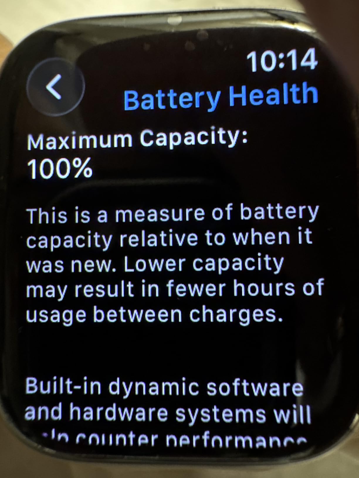 Apple Watch Series 7 GPS + Cellular, 45mm Midnight Aluminum Case with Midnight Sport Band - Regular (Renewed) customer photo 2