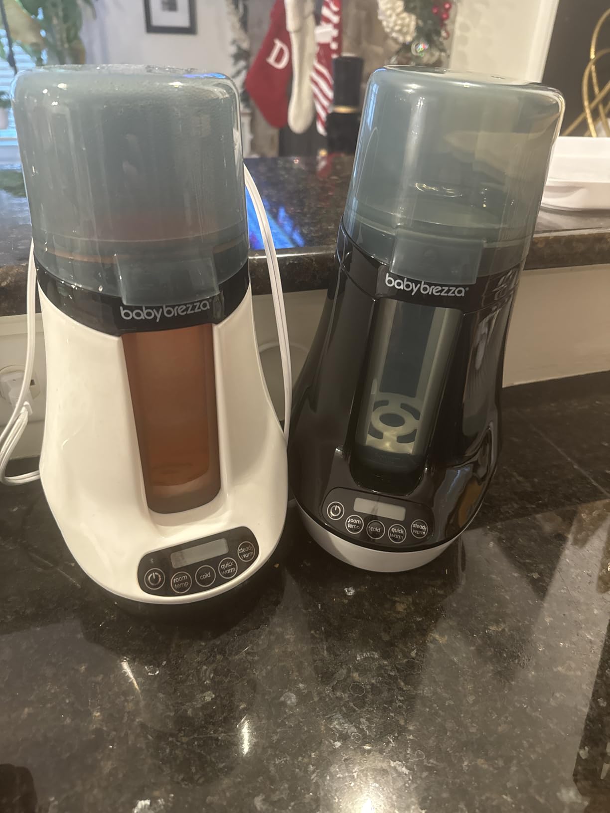 Baby Brezza Fast Baby Bottle Warmer - Baby Milk + Breastmilk Warmer Defroster - 2 Unique Temperatures for Breastmilk + Formula - Universal Fit for All Bottles, Bags + Jars customer photo 2