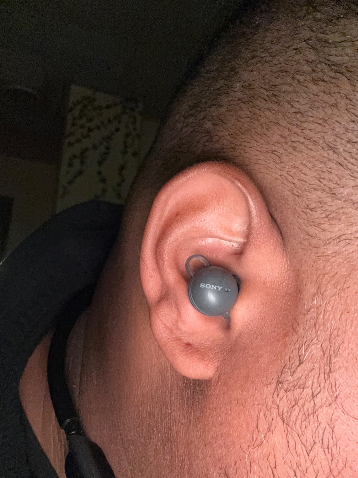 Sony LinkBuds Truly Wireless Earbud Headphones with an Open-Ring Design for Ambient Sounds and Alexa Built-in, Gray customer photo 2
