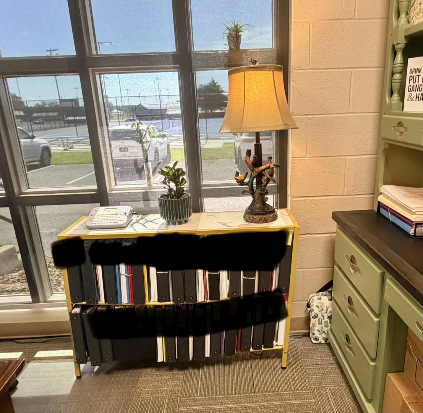 Hoctieon Industrial Console Table, 3 Tier Entryway Table, Hallway Table, Narrow Sofa Table with Shelves, Entrance Table for Entryway, Living Room, Foyer, Hallway, Office, Rustic Brown&Black customer photo 1