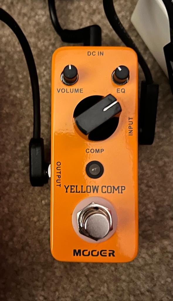 MOOER Yellow Comp Mini Portable Compression Pedal, True Bypass customer photo 2