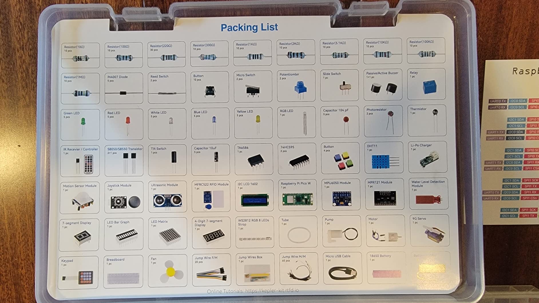SunFounder Raspberry Pi Pico W Ultimate Starter Kit with Online Tutorials, RoHS Compliant, 450+ Items, 117 Projects, MicroPython, C/C++ customer photo 2