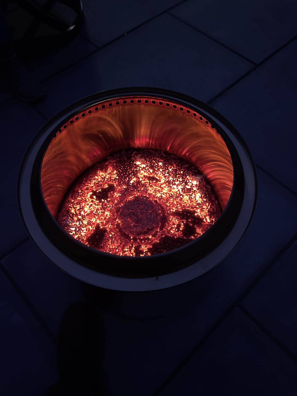 Solo Stove Bonfire Pellet Adapter | Accessory for Outdoor Fire Pit Bonfire, Extension for Burning Pellets, Safe Burning, Stainless Steel, Diameter: 17.3 in customer photo 2