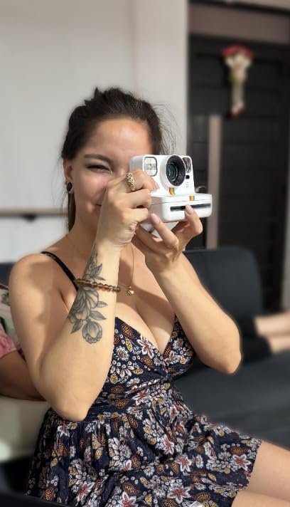 Polaroid Now+ 2nd Generation I-Type Instant Film Bluetooth Connected App Controlled Camera - White (9077) customer photo 1