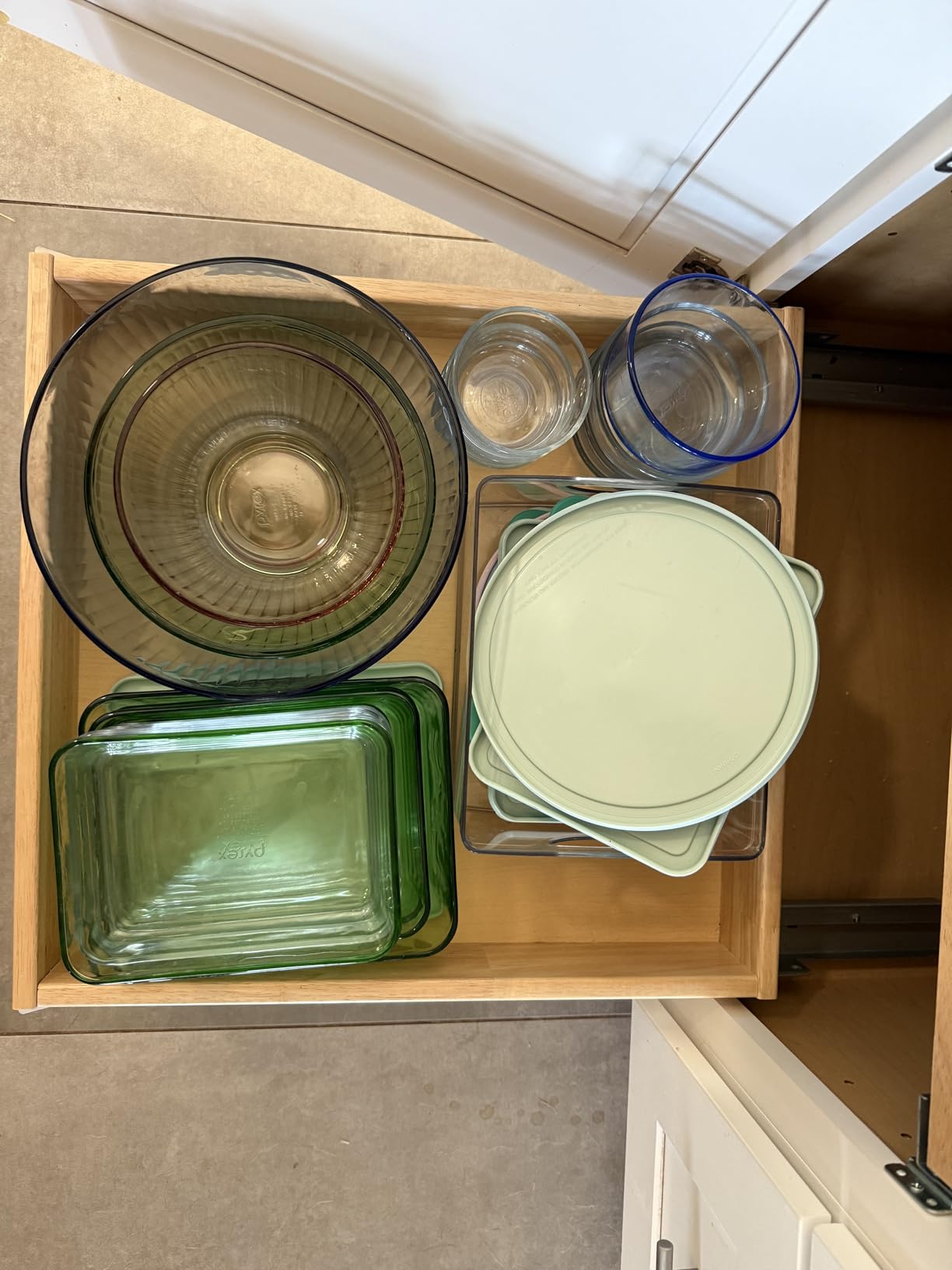 Pyrex Colors Tinted (12-PC Full Set) Small/Medium/Large Food Storage Container Set, Snug Fit Non-Toxic Plastic BPA-Free Lids, Freezer Dishwasher Microwave Safe, 3 Cup, 6 Cup & 11 Cup customer photo 1