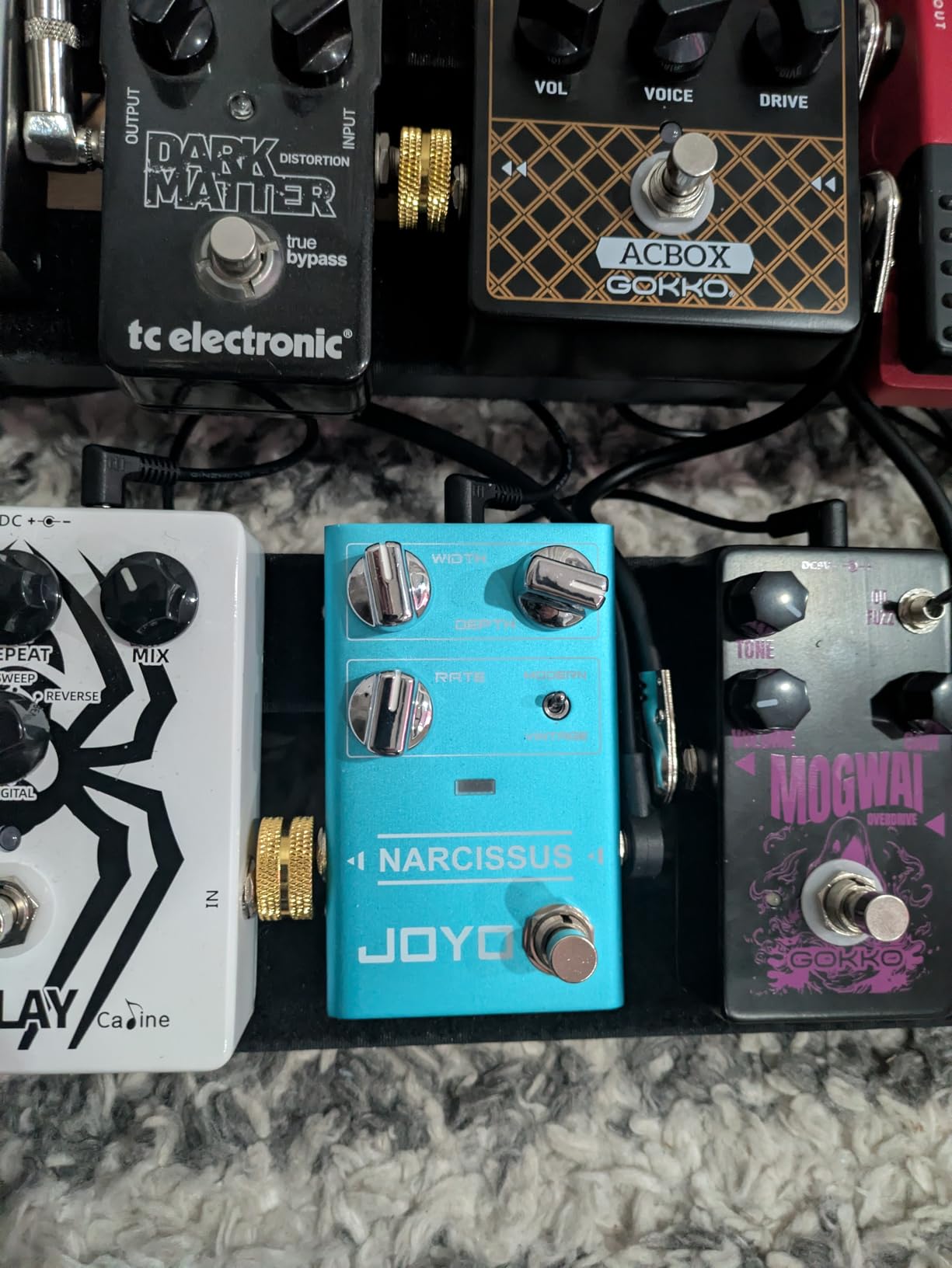 JOYO Chorus Pedal Multiple Chorus Effects Semi-Analog Circuit From Surreal Deep Tone to Fierce and Vintage Distortion for Electric Guitar (NARCISSUS R-22) customer photo 1