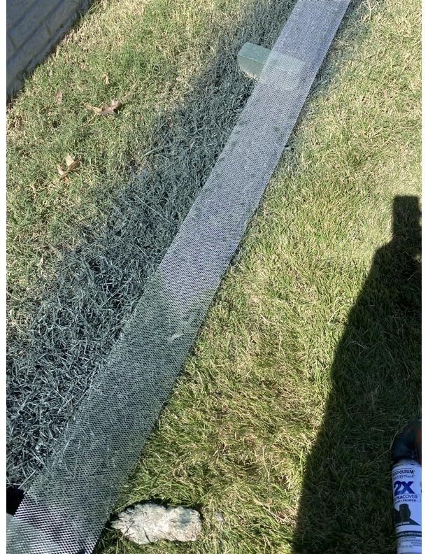 Aluminum Gutter Guard 5 Inch x 50 Feet Roll, Aluminum Leaf Filter Gutter Protection, Leaf Guard Protects from Branches, Leaves, Debris, Easy Install, Does Not Rust customer photo 1