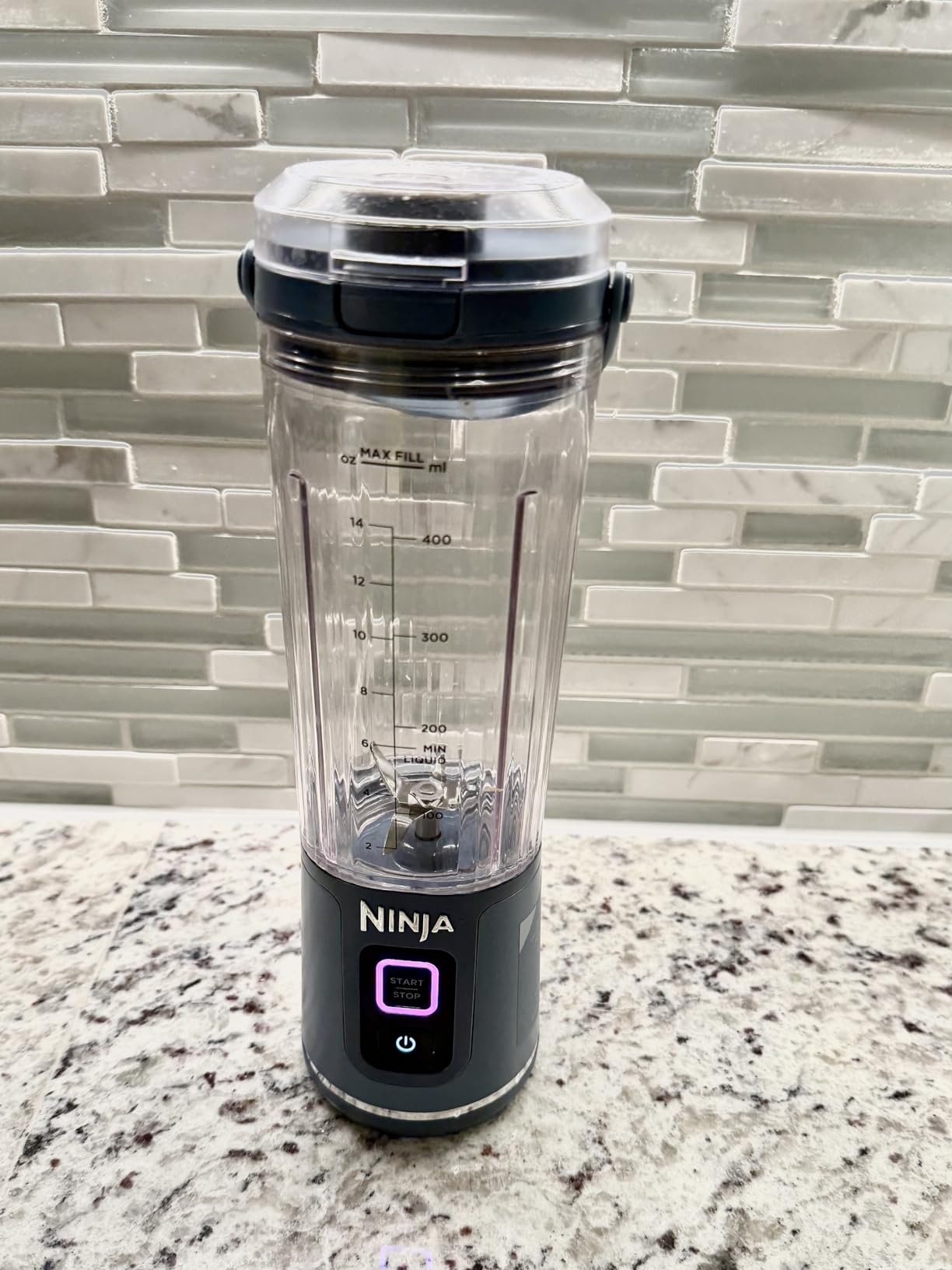 Ninja Blast Portable Blender (BC151BK) | Cordless, 18-oz. Vessel | Personal Mixer for Shakes & Smoothies | BPA Free | USB-C Rechargeable | Black customer photo 1