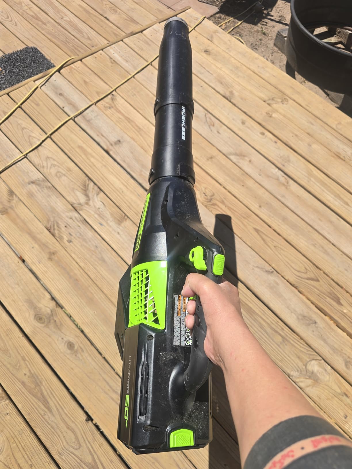 Greenworks 60V Cordless Yard Tool Combo Kit with 4.0Ah Battery & Charger - 13