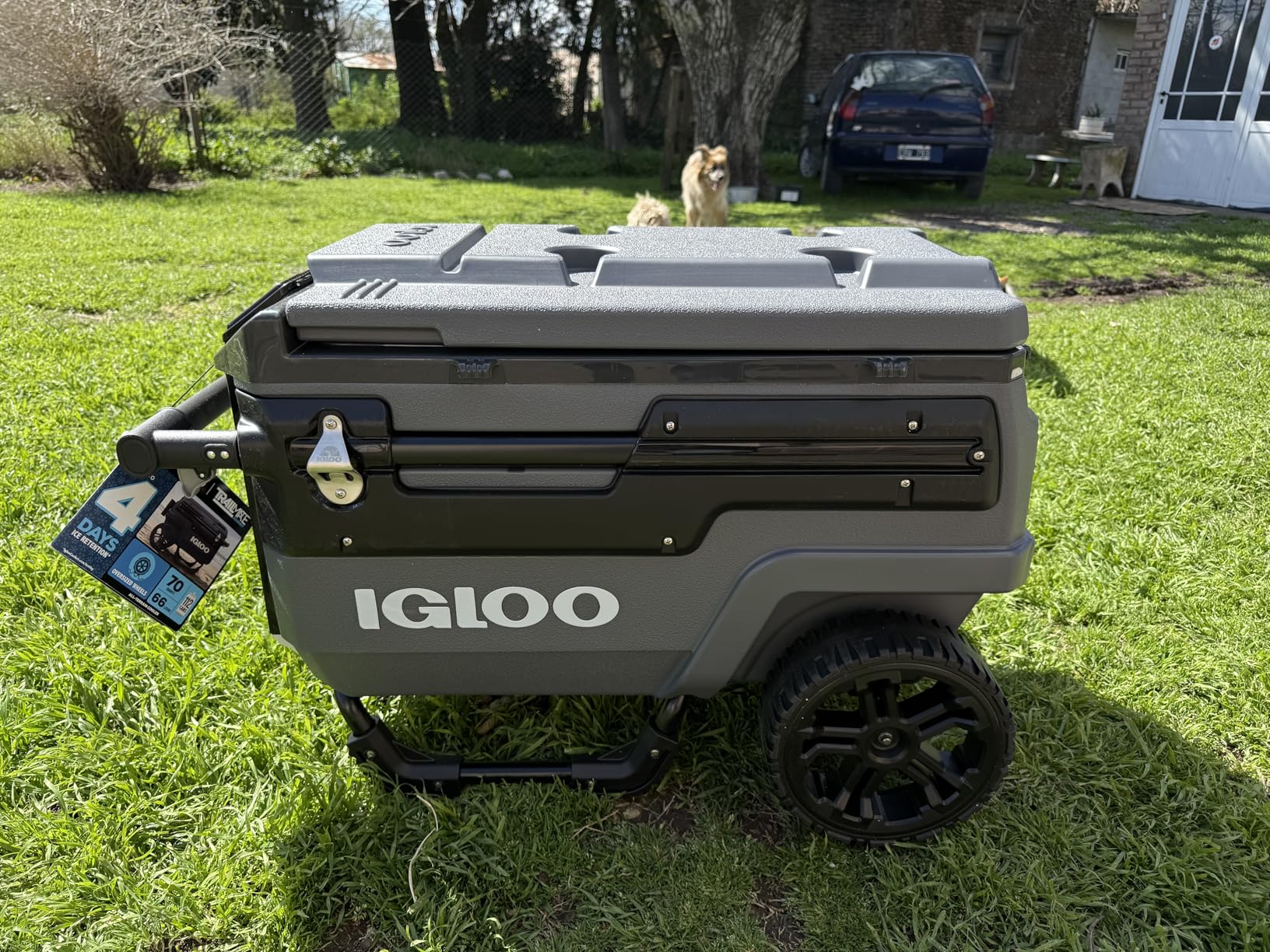 Igloo Trailmate Journey 70Qt Wheeled Cooler, Insulated Hard Shell Ice Chest customer photo 2