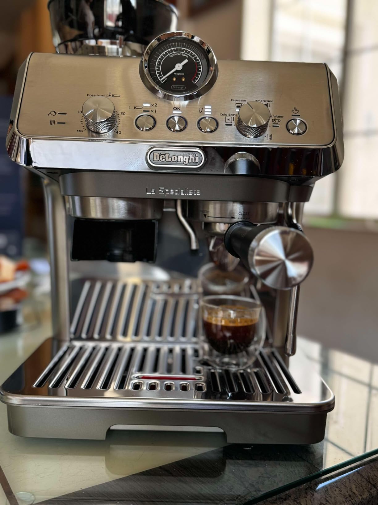 De'Longhi La Specialista Arte Evo Espresso Machine - Compact Cold Brew Coffee Maker with Grinder, Milk Steam Wand/Frother customer photo 2