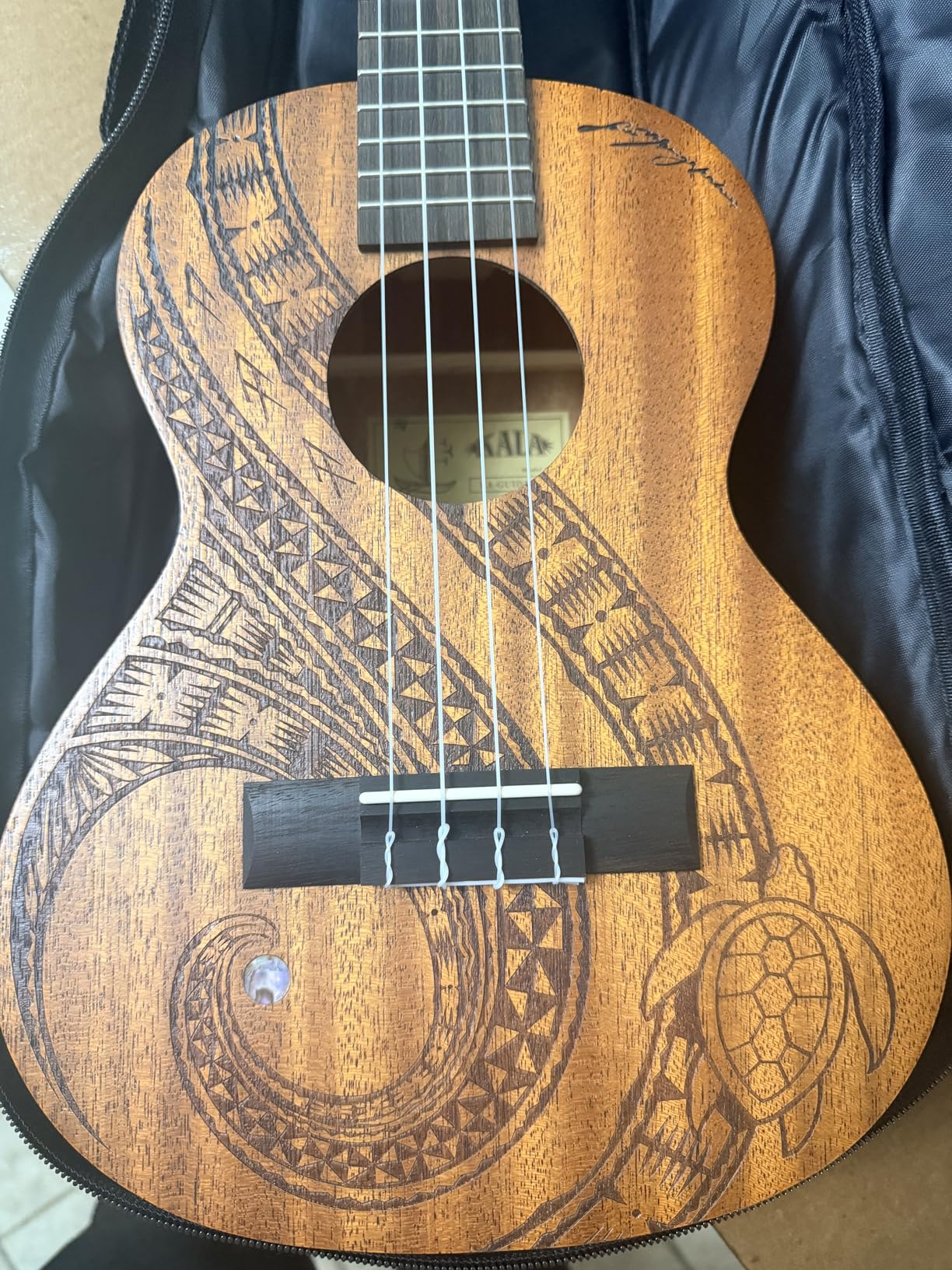 Kala Voyage Collection Courage Tenor Ukulele (KA-COURAGE-T) customer photo 1