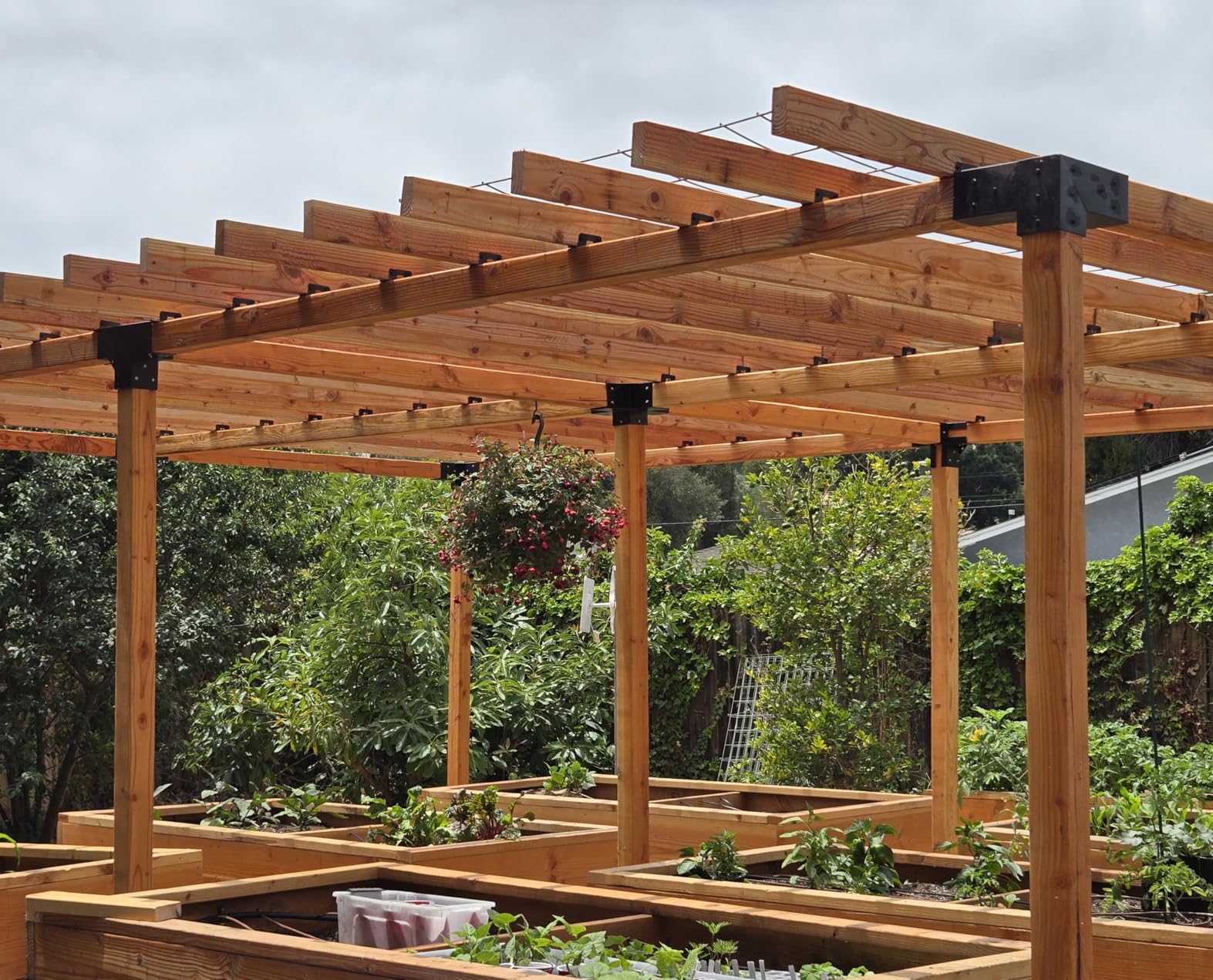 JEXALINE Pergola Kit for 4