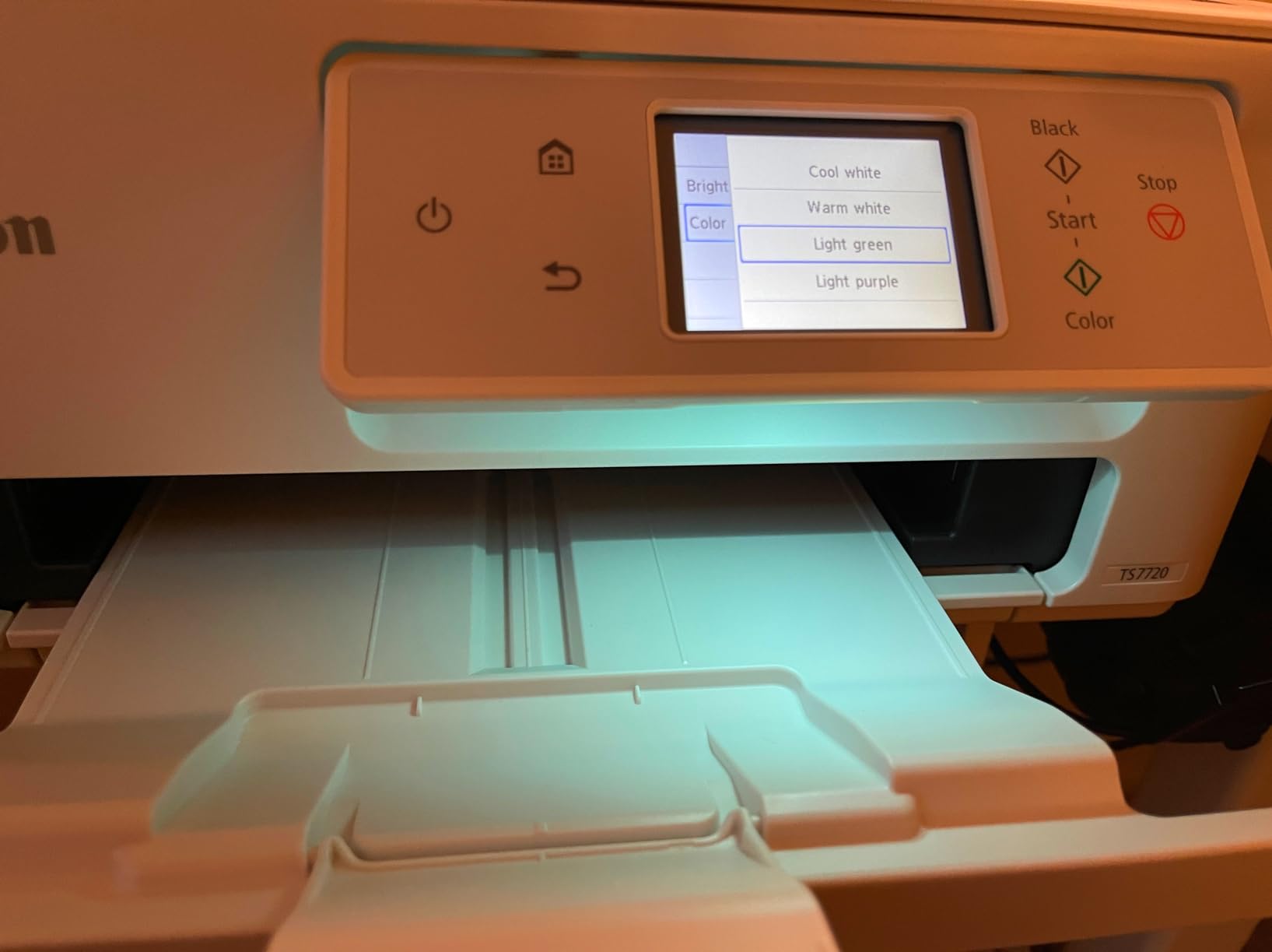 Canon PIXMA TS7720 Wireless All-in-One Color Inkjet Printer - Print, Copy, Scan customer photo 2