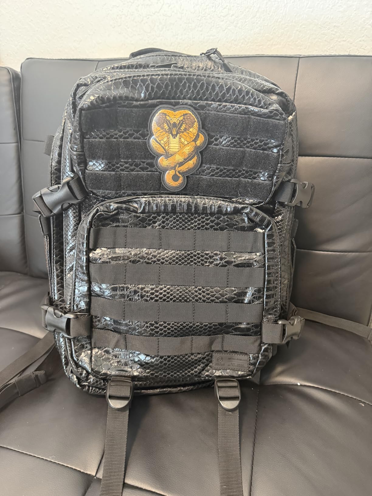 WOLFpak 35L Athletic Gym Backpack - Durable 1000D Waterproof Oxford Material with MOLLE Webbing, Laptop Pocket customer photo 1