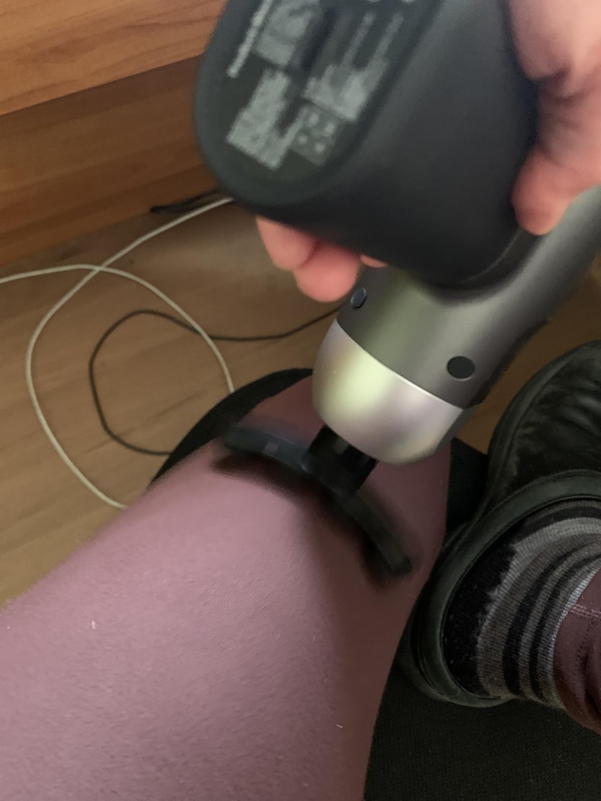 BOB AND BRAD C2 Pro Massage Gun with Heat and Cold Therapy, FSA Eligible & HSA Approved, PT-Developed Deep Tissue Back Massager for Athletes, Men & Women - Birthday & Holiday Gifts customer photo 2