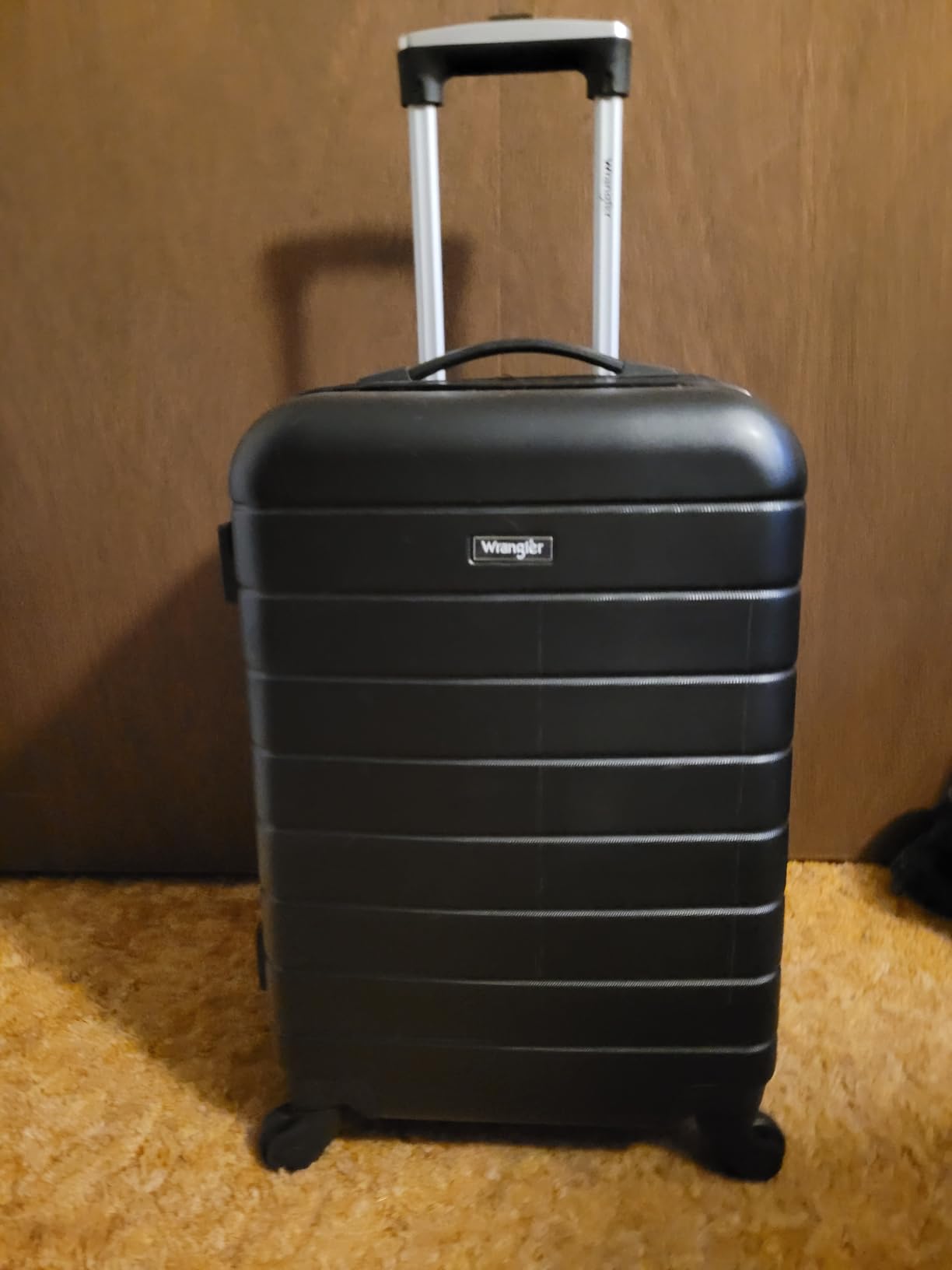 Wrangler Smart Spinner Hardside Luggage, 2 Piece Set, Wood Thrush customer photo 1
