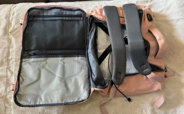 Taygeer Travel Laptop Backpack for Men Women, Airplane Approved Travel Backpack Suitcase with Water Bottle Pocket, Lightweight College 35l Luggage Bag 15.6inch Laptop Mochila Gifts for Business,Black customer photo 1