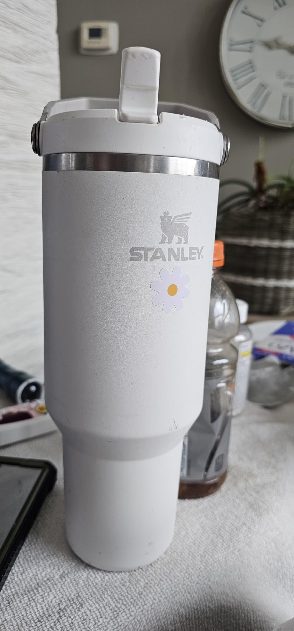 Stanley Quick Flip GO Water Bottle 24 oz | Push Button Lid | Black 2.0 customer photo 2