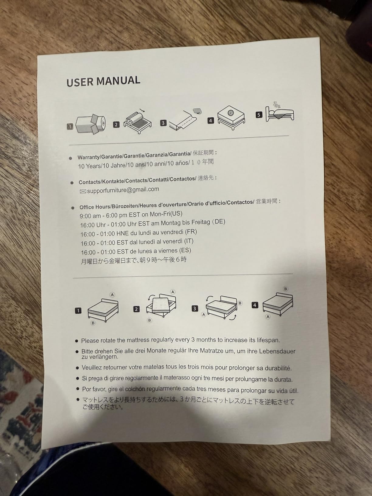 Novilla Queen Mattress, 12 Inch Hybrid Mattress Queen with Comfort Foam,Innerspring Pillow Top Mattresses in a Box, Pressure & Pain Relief, Soft Feel but Supportive customer photo 2