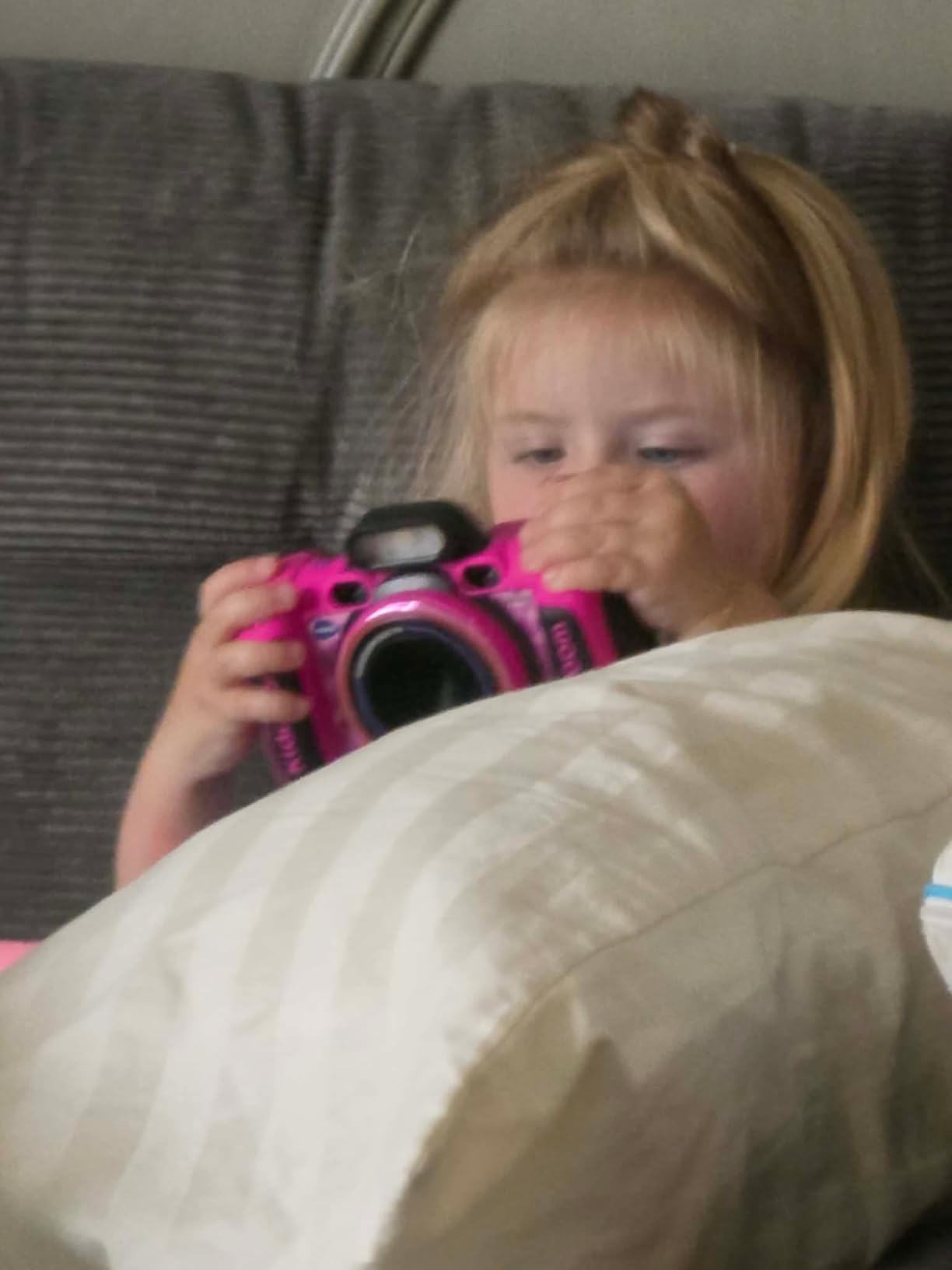 VTech KidiZoom Duo Camera FX Kids Digital Dual Cameras, Pink customer photo 1