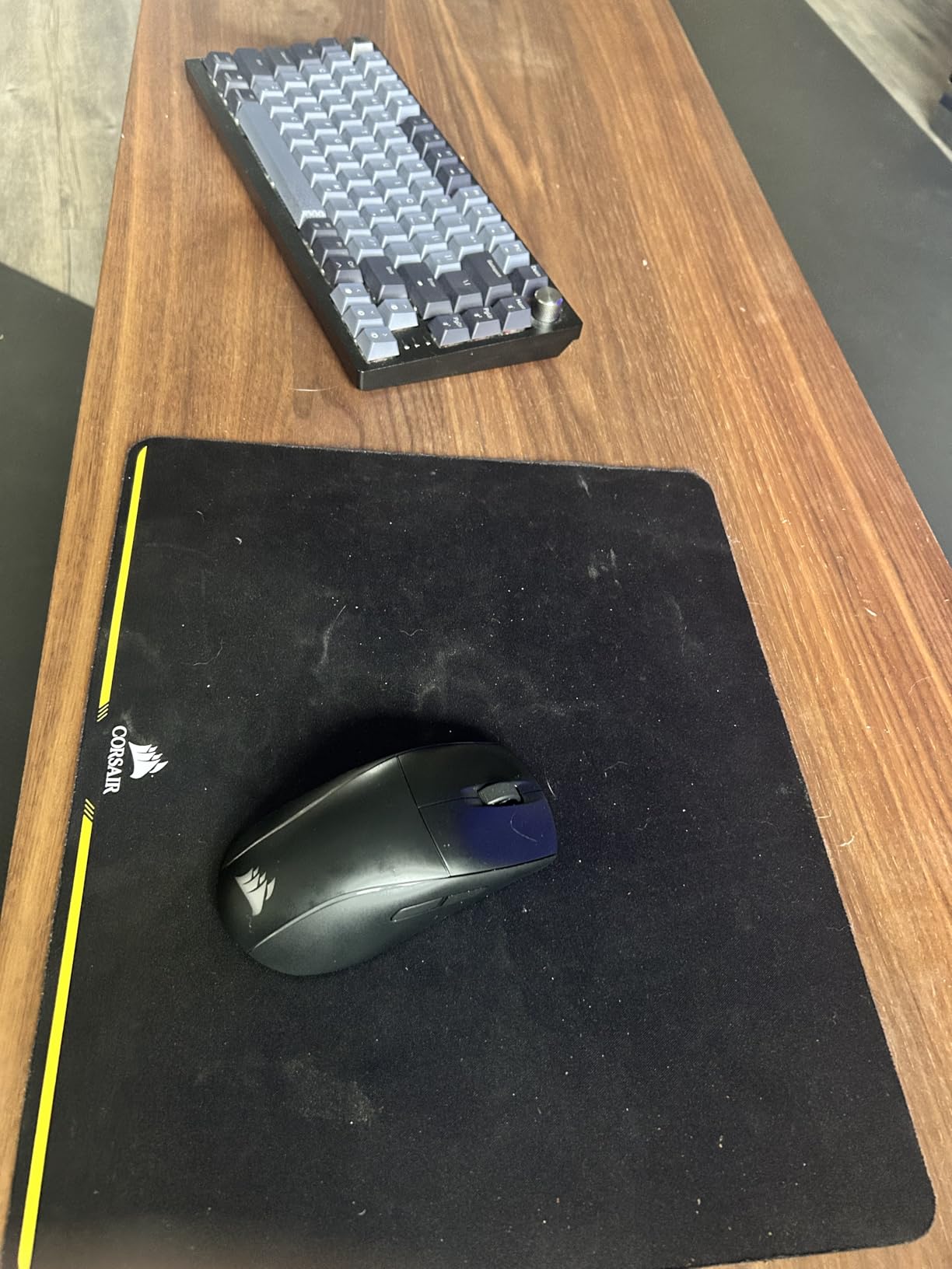 Corsair M75 Wireless RGB Lightweight FPS Gaming Mouse - 26,000 DPI - Swappable Side Buttons - iCUE Compatible - PC - White customer photo 1