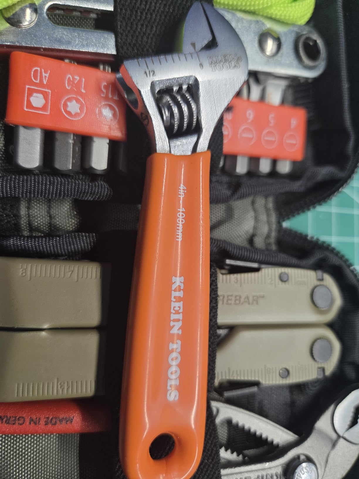 Klein Tools D5074 Adjustable Wrench Set, Extra Capacity, 6-Inch, 8-Inch, 10-Inch, 12-Inch, Forged Alloy Steel, Metric and SAE, 4-Piece customer photo 2