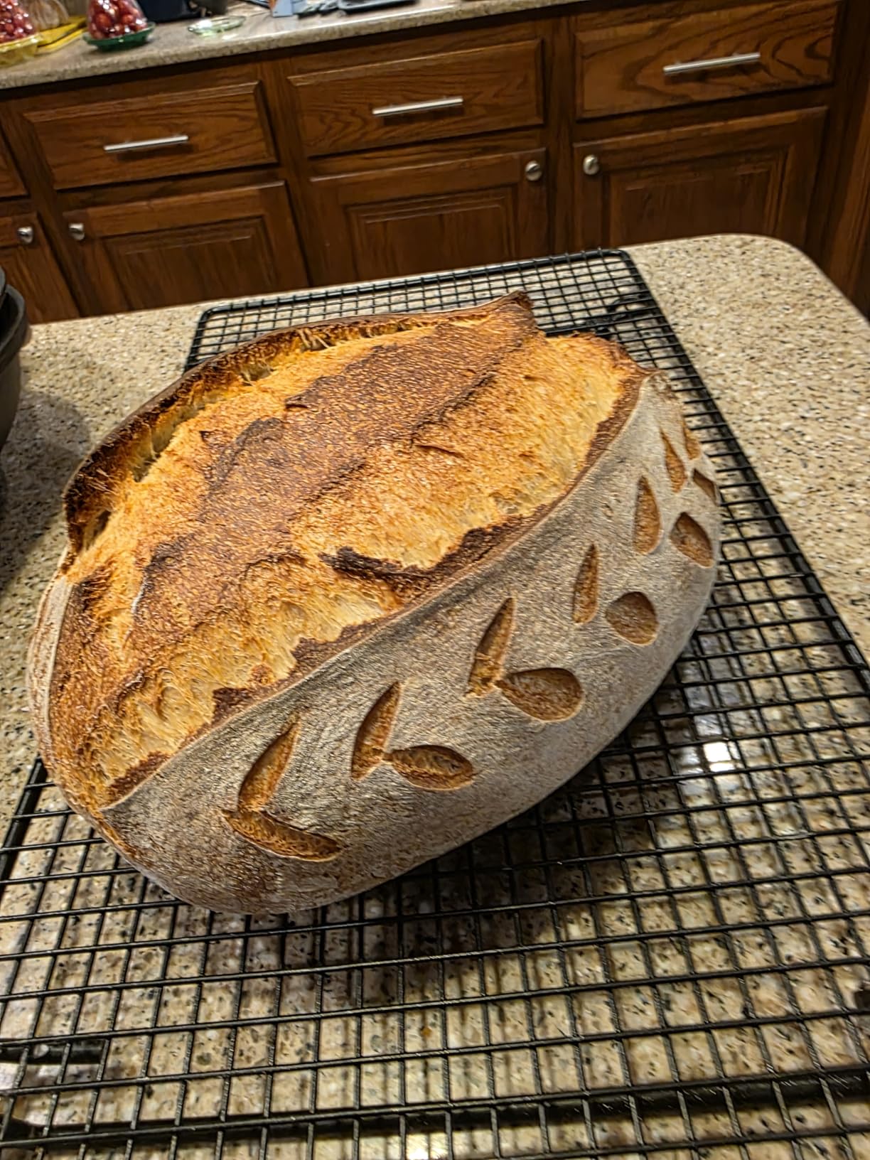 CRUSTLOVE Cast Iron Dutch Oven for Bread Baking - incl. Sourdough Bread-Baking Supplies like Banneton Bread-Proofing Basket - 5QT Bread-Oven with Lid Bread-Making Kit Pan, Pot, Sour Sough Tools, Lame customer photo 2