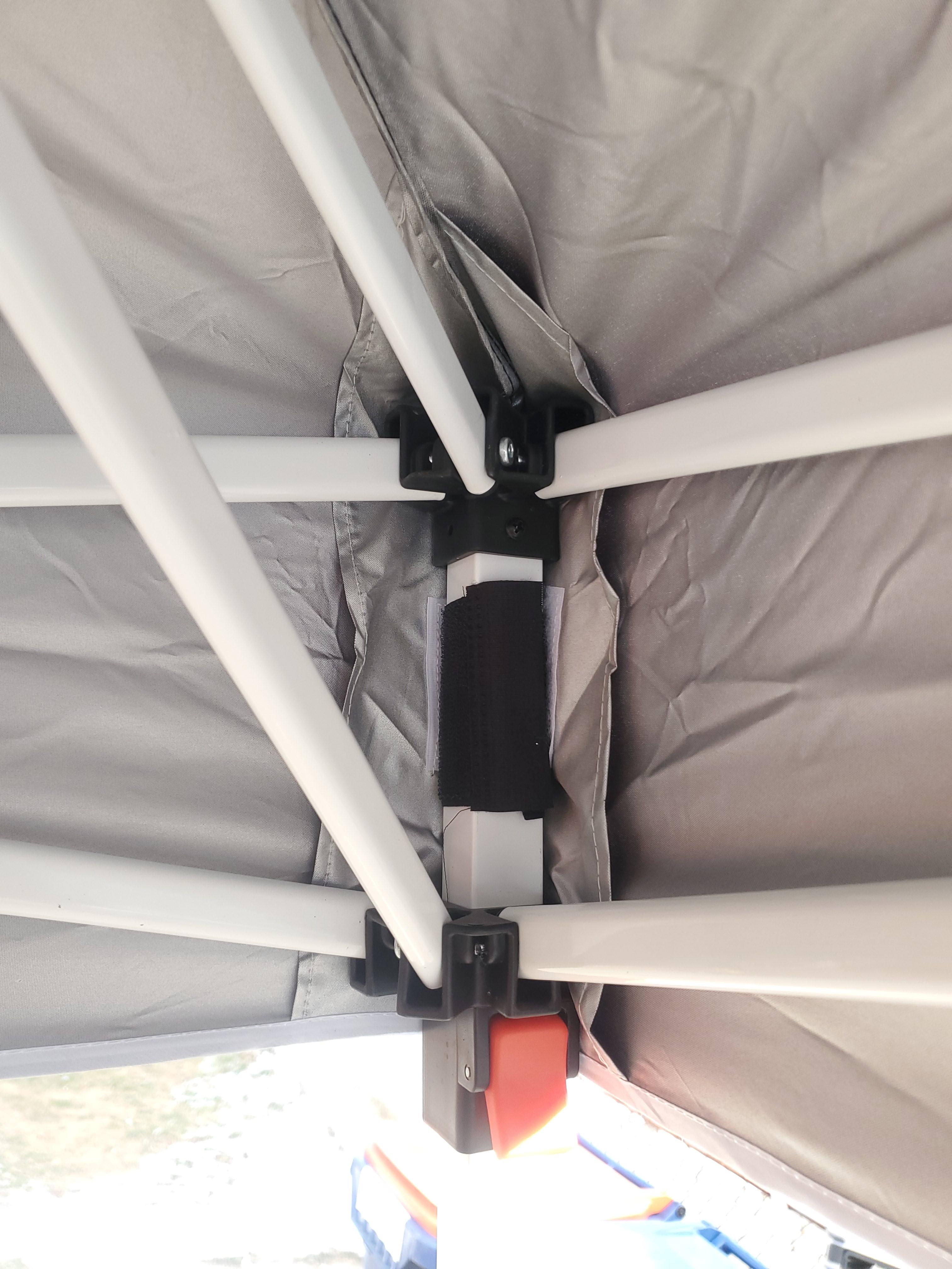 ABCCANOPY 10x10 Pop Up Canopy Tent, Easy Setup Instant Shelter with Wheeled Bag, Heavy Duty Outdoor Canopy for Beach, Market, Backyard, UV Protection, Outdoor Weather Protection (White, 10x10) customer photo 2