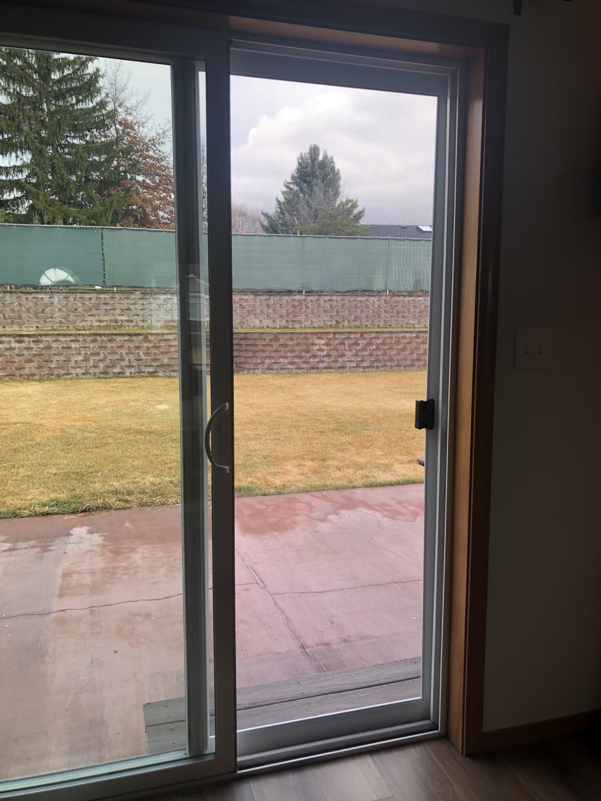Guardian K.D. Standard Galv Steel Plus Aluminum Frame Sliding Screen Door Kit, (White, 30''x80'') Height Adjustable Upgraded Rust-Proof and Durable Mosquito Proof for Patio Backyard and Bedroom customer photo 1