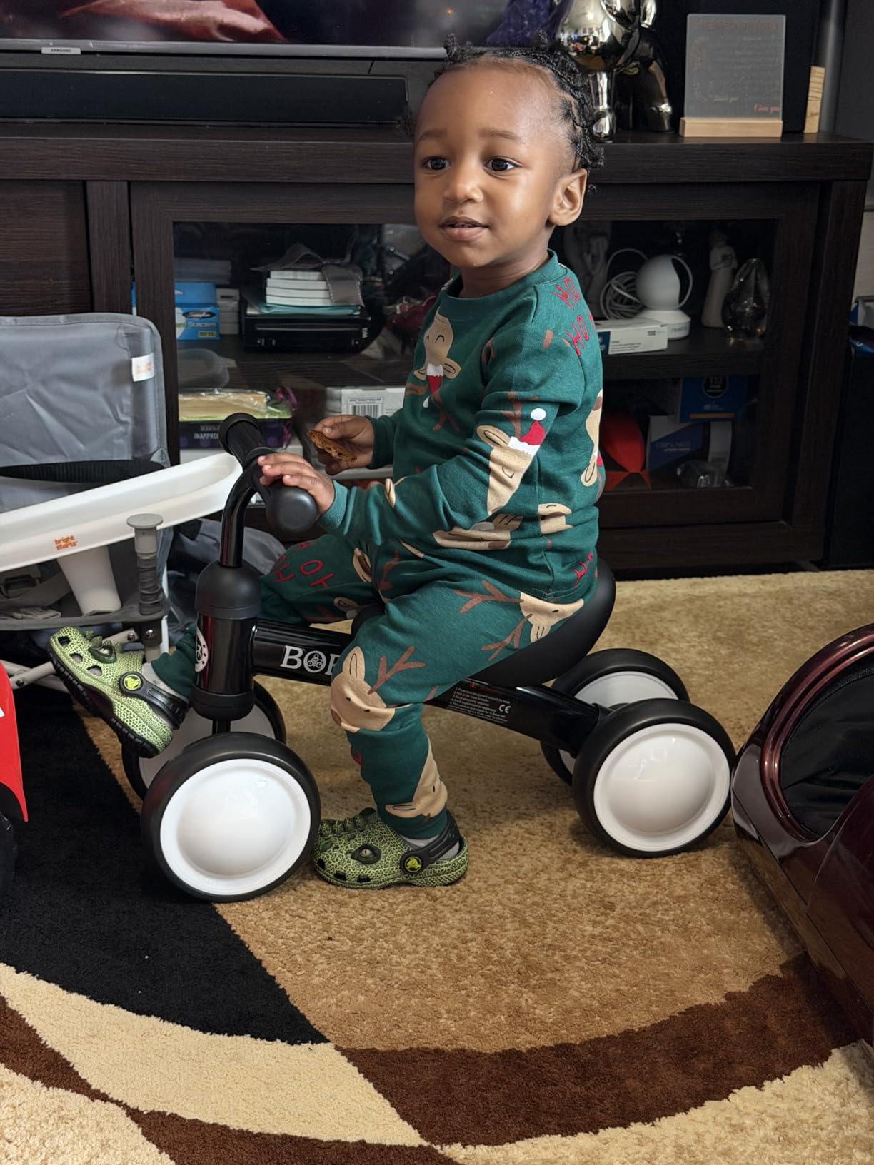 Baby Balance Bike Toys for 12-36 Months Kids Toy Boy and Girls Gifts Toddler Best First Birthday Gift Children Walker No Pedal Infant 4 Wheels Bicycle customer photo 1