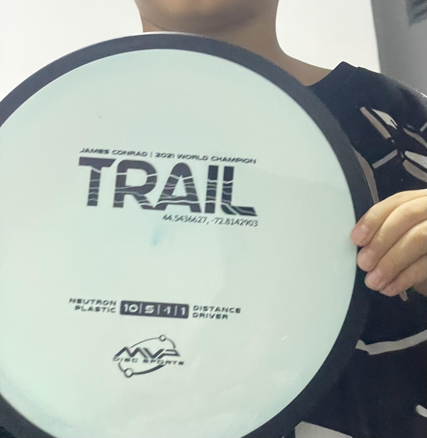 MVP Disc Sports Neutron Trail James Conrad Edition Disc Golf Distance Driver (Colors May Vary) customer photo 2