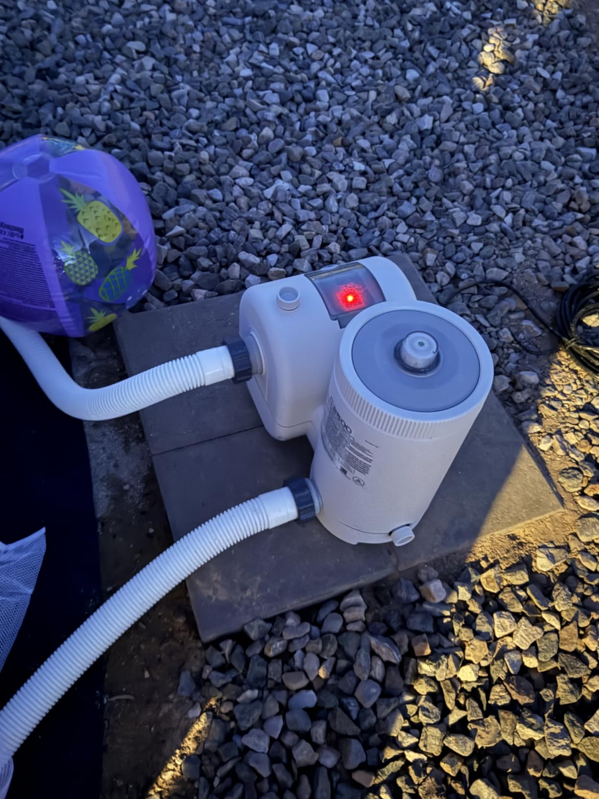 INTEX C2500 Krystal Clear Cartridge Filter Pump for Above Ground Pools: 2500 GPH Pump Flow Rate - Improved Circulation and Filtration - Easy Installation customer photo 1