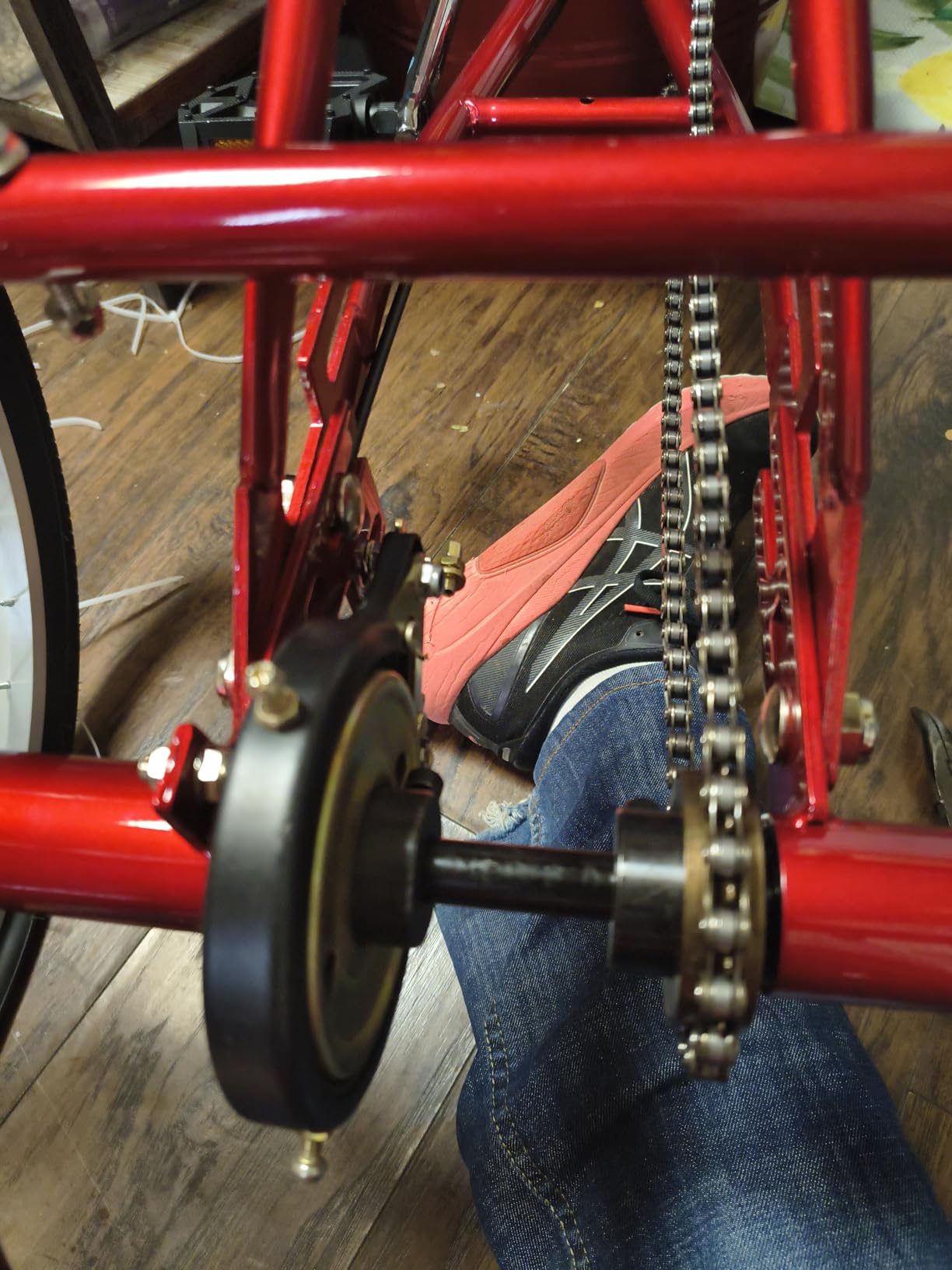 Outroad Adult Tricycle, 24/26 inch 1 Speed Cruiser Trike with Large Basket customer photo 1