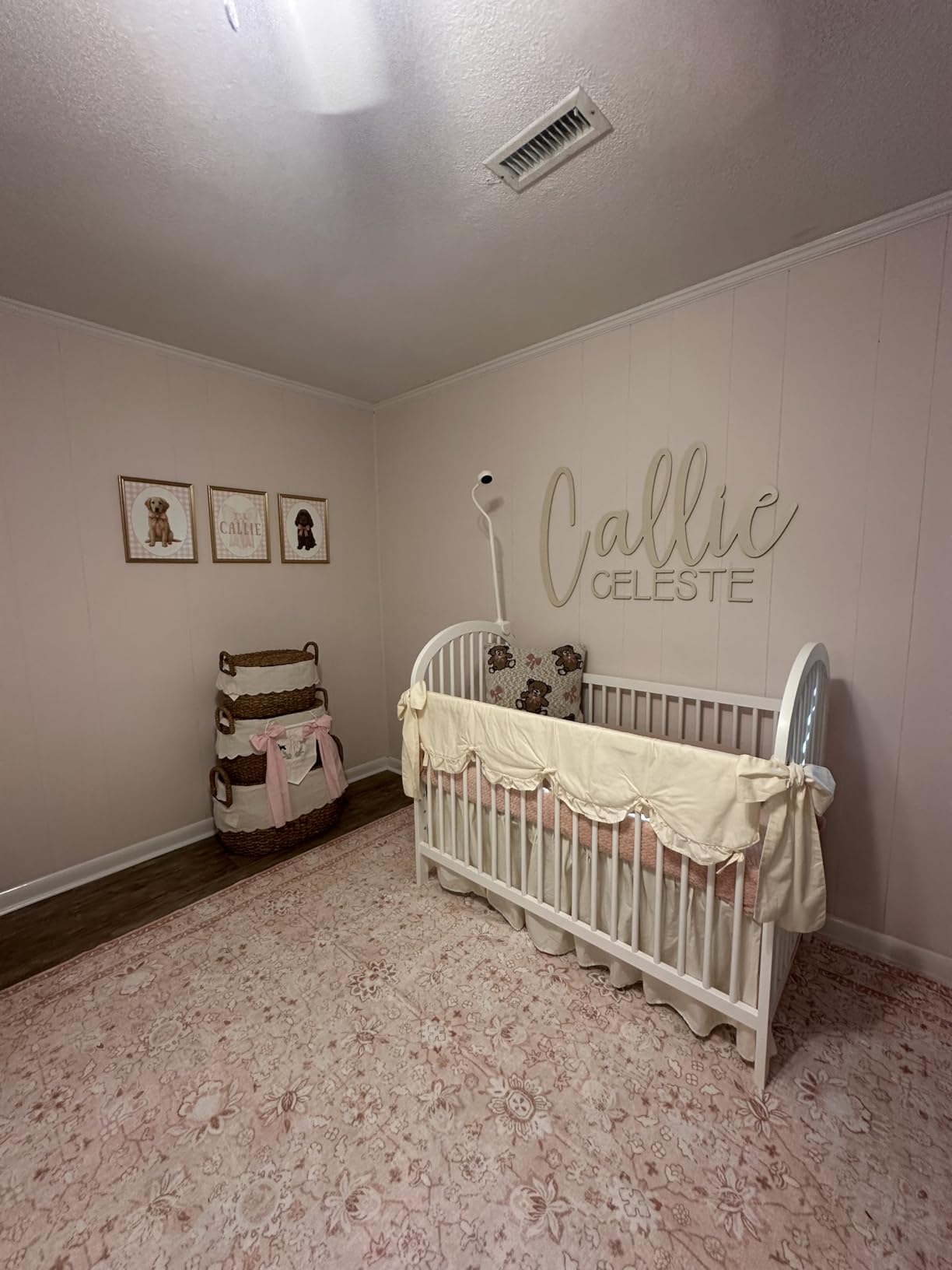 Graco Olivia 3-in-1 Convertible Crib - GREENGUARD Gold Certified, 100% Solid Wood, Fits Standard Baby Crib Mattress, Converts to Toddler Bed and Daybed, 4 Adjustable Mattress Heights (Hazelnut) customer photo 2