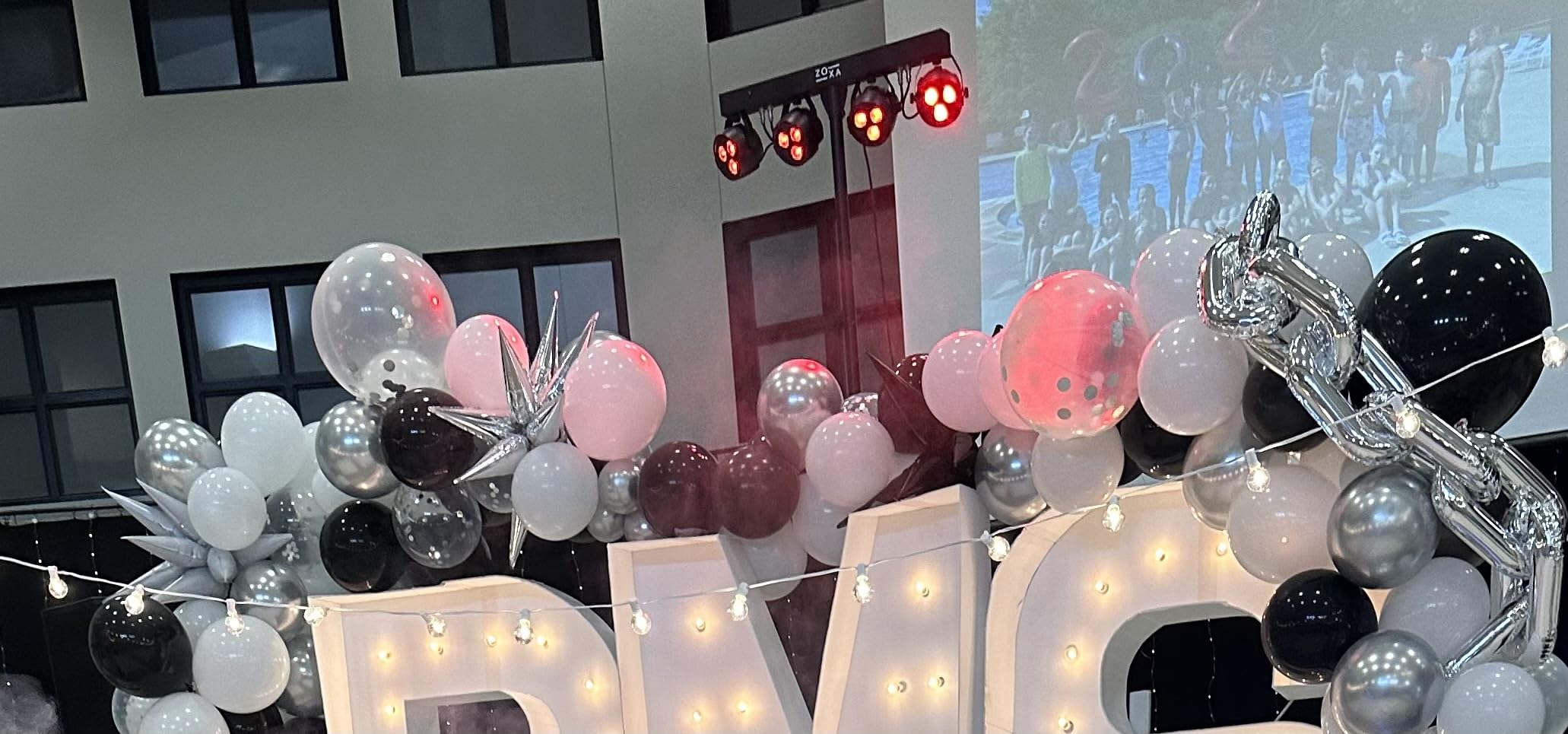 DJ Lights and Stage Lights with Stand | LED Par Gigbar with DMX, Sound-Activated Strobe Light for Parties | DJ Lighting Package, Heavy Duty Light Stand, Uplights for Events customer photo 1