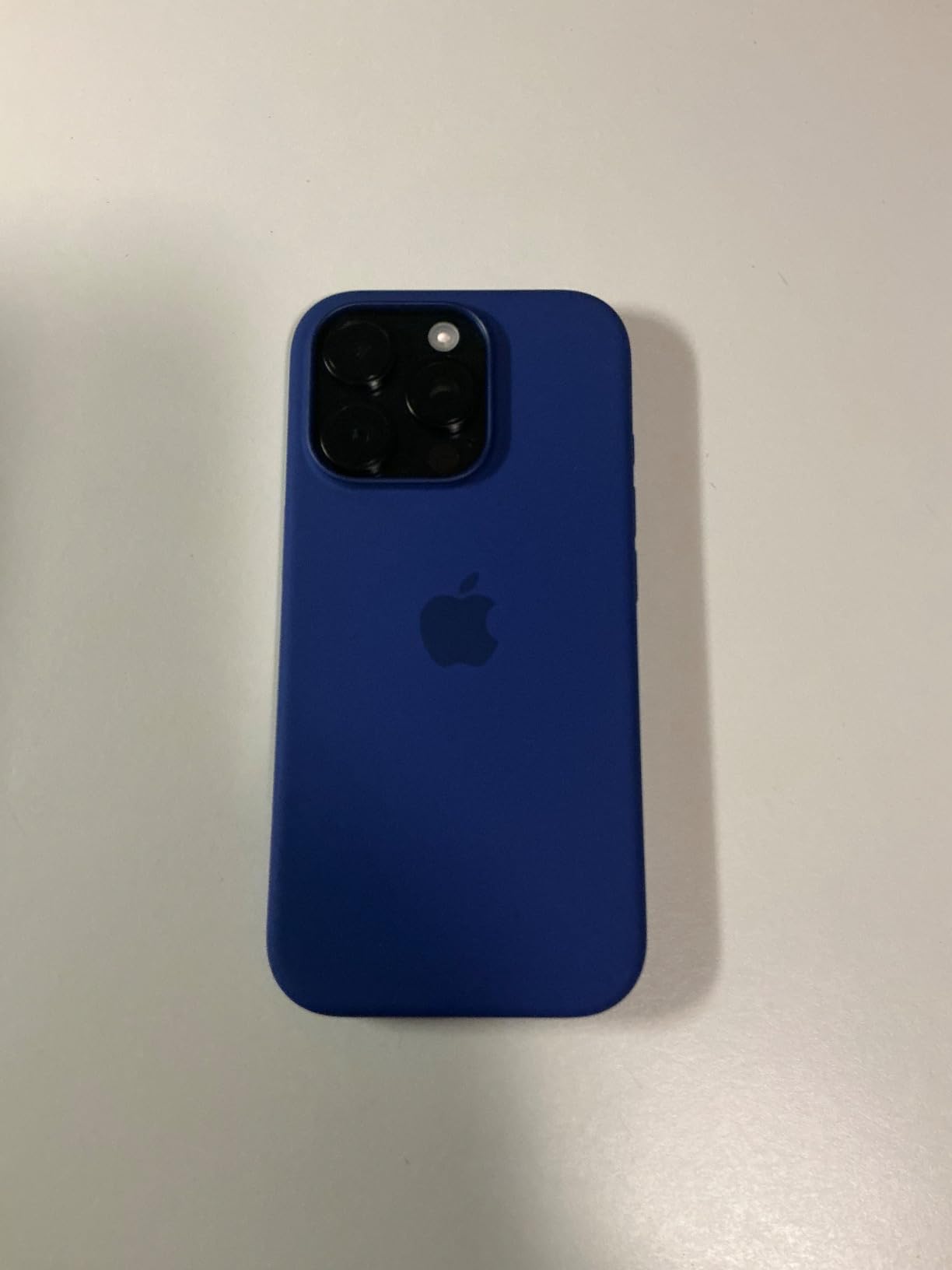 Apple iPhone 16 Pro Max Silicone Case with MagSafe and Camera Control: Lightweight Phone Case, Wireless Charging Compatible, Smooth Matte Finish, Black customer photo 2