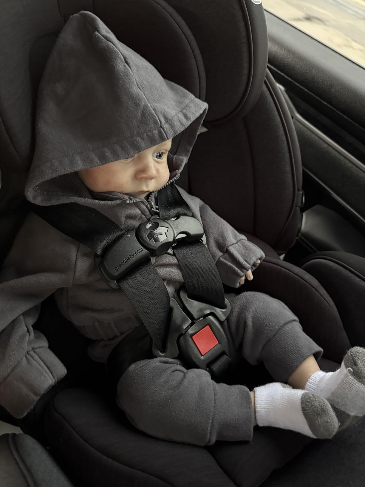 Graco Turn2Me 3-in-1 Rotating Convertible Car Seat, Cambridge, Rear-Facing Rotation Only, Forward-Facing Mode, Highback Booster Up to 100 lbs, Adjustable Headrest & Harness, Steel Reinforced Frame customer photo 1