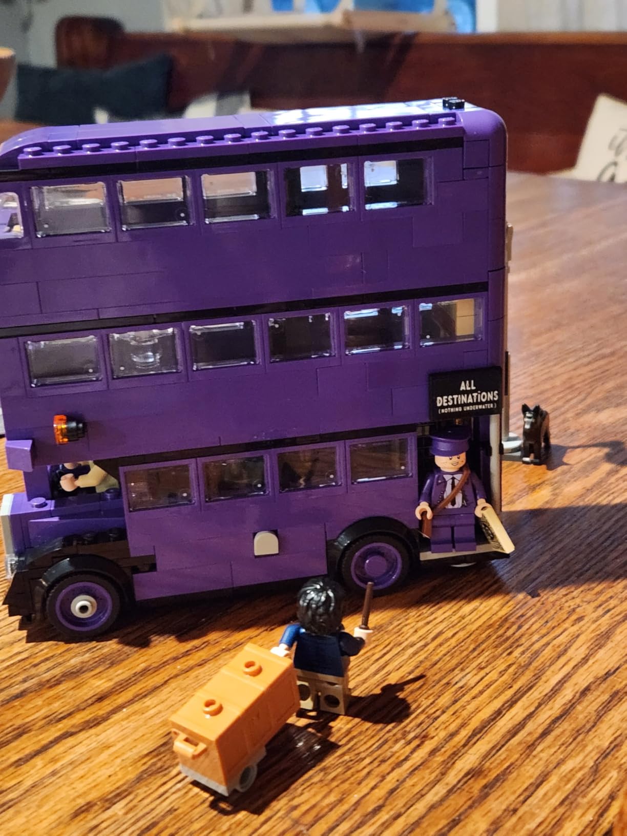 LEGO Harry Potter Knight Bus Adventure - Building Toy for Kids, Boys, and Girls, Ages 8+ - Iconic Bus from Harry Potter and The Prisoner of Azkaban - with 5 Minifigures - Birthday Gift Idea - 76446 customer photo 1