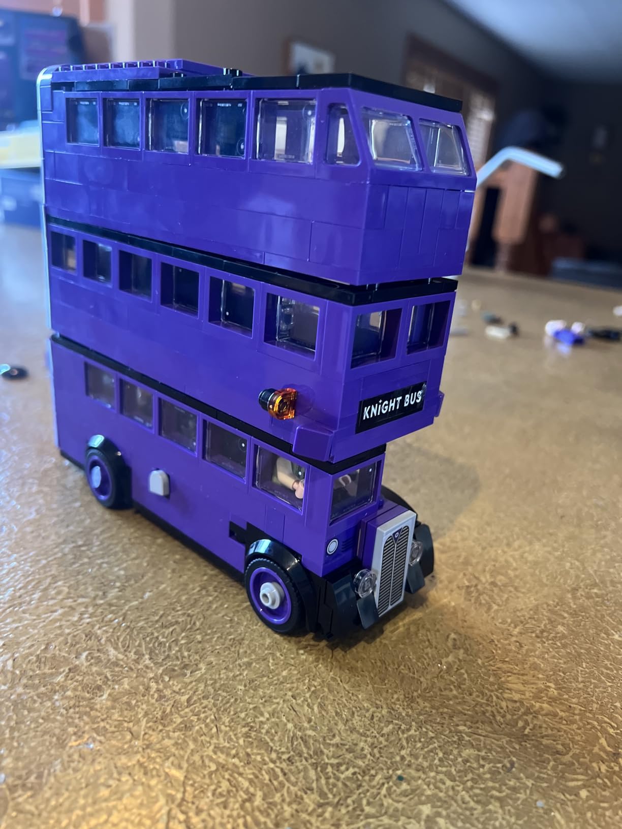 LEGO Harry Potter Knight Bus Adventure - Building Toy for Kids, Boys, and Girls, Ages 8+ - Iconic Bus from Harry Potter and The Prisoner of Azkaban - with 5 Minifigures - Birthday Gift Idea - 76446 customer photo 2