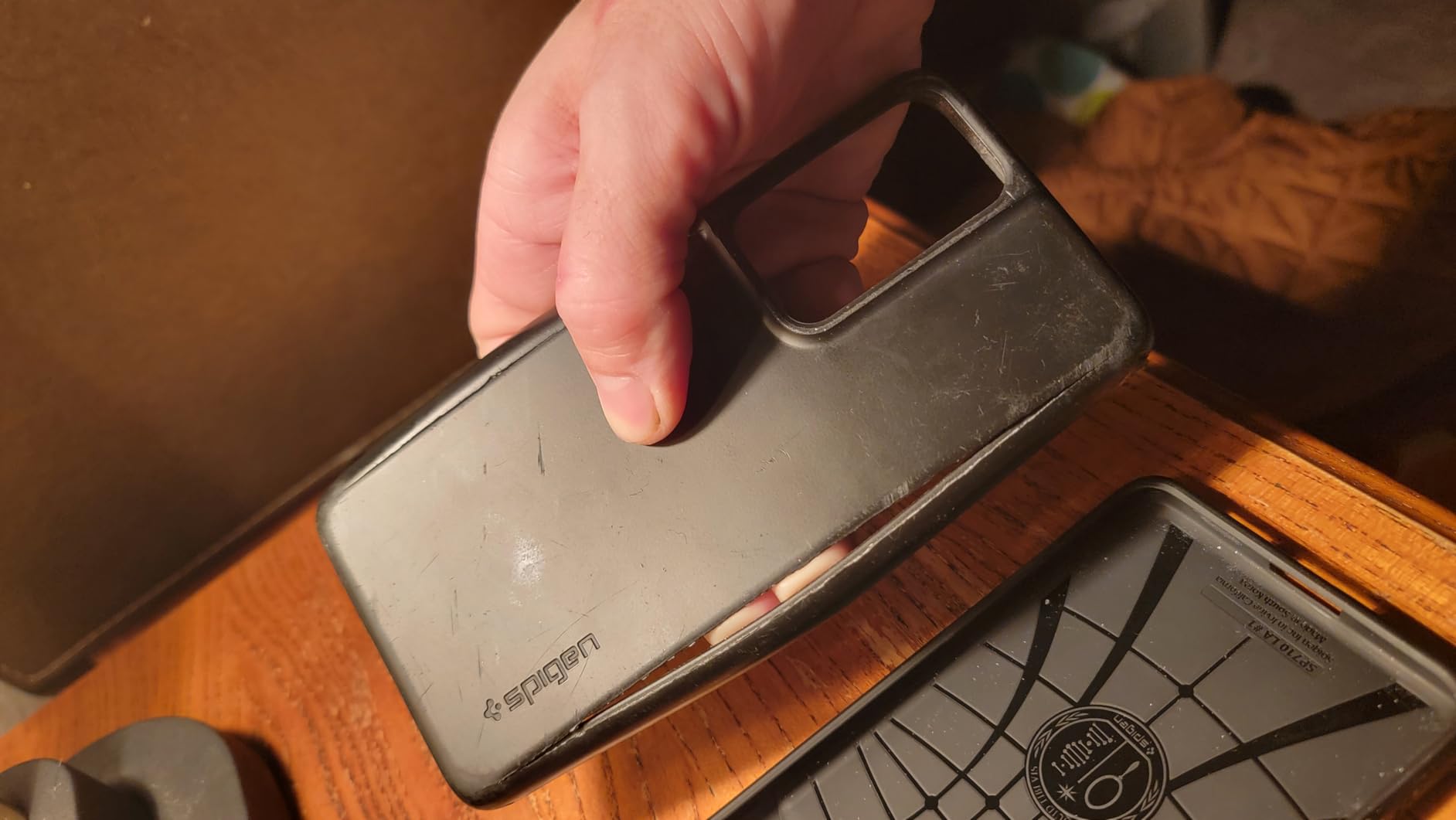 for Galaxy S25 Case, Liquid Air [No Magnet Ring] [Military-Grade Protection] - Matte Black customer photo 1