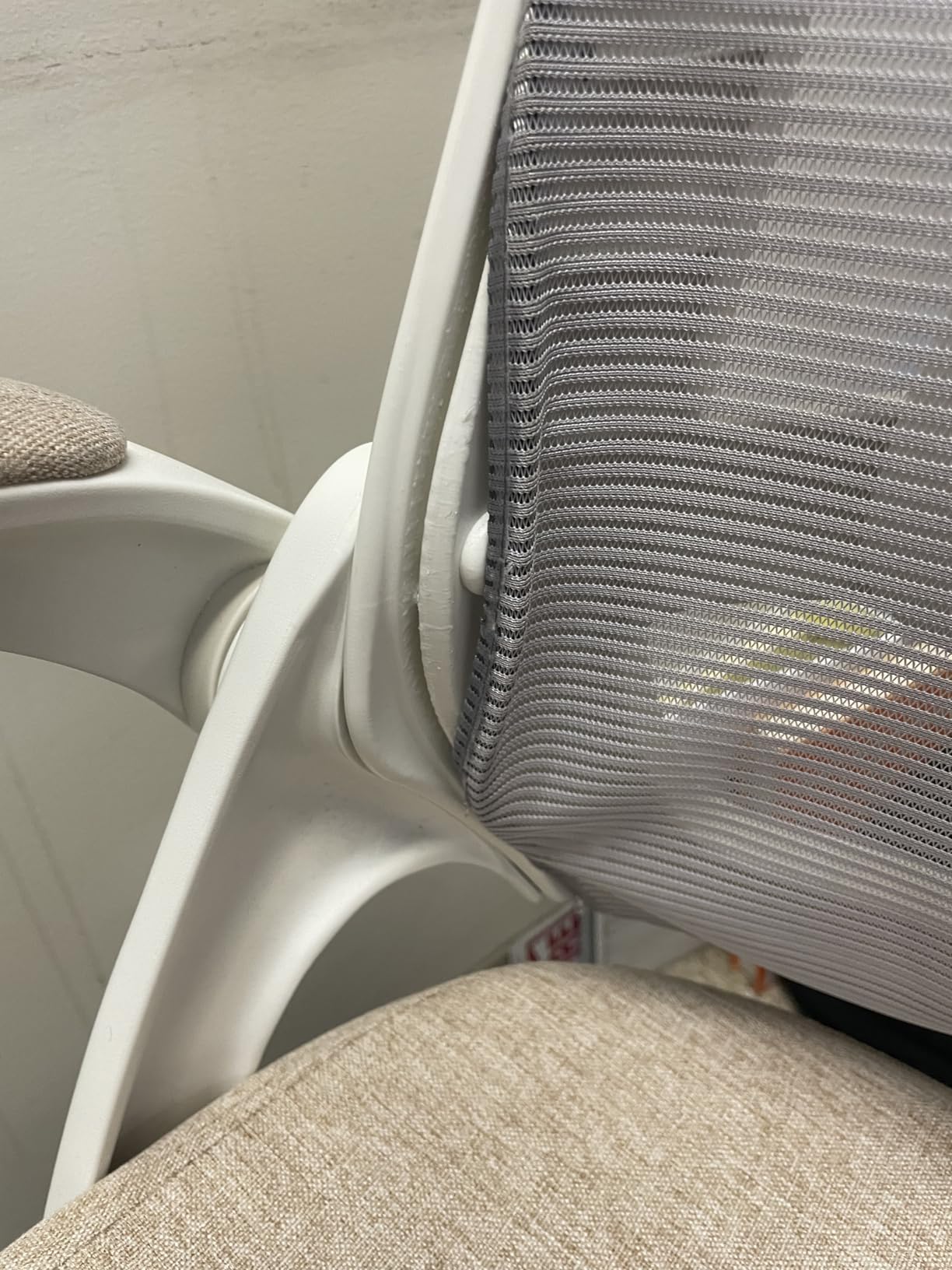 NEO CHAIR Office Desk Chair High Back Mesh Chair Adjustable Lumbar, Black | Ergonomic High-Back Design with Breathable Mesh, Flip-Up Armrests, Comfortable Support for Home office or Computer Work customer photo 2