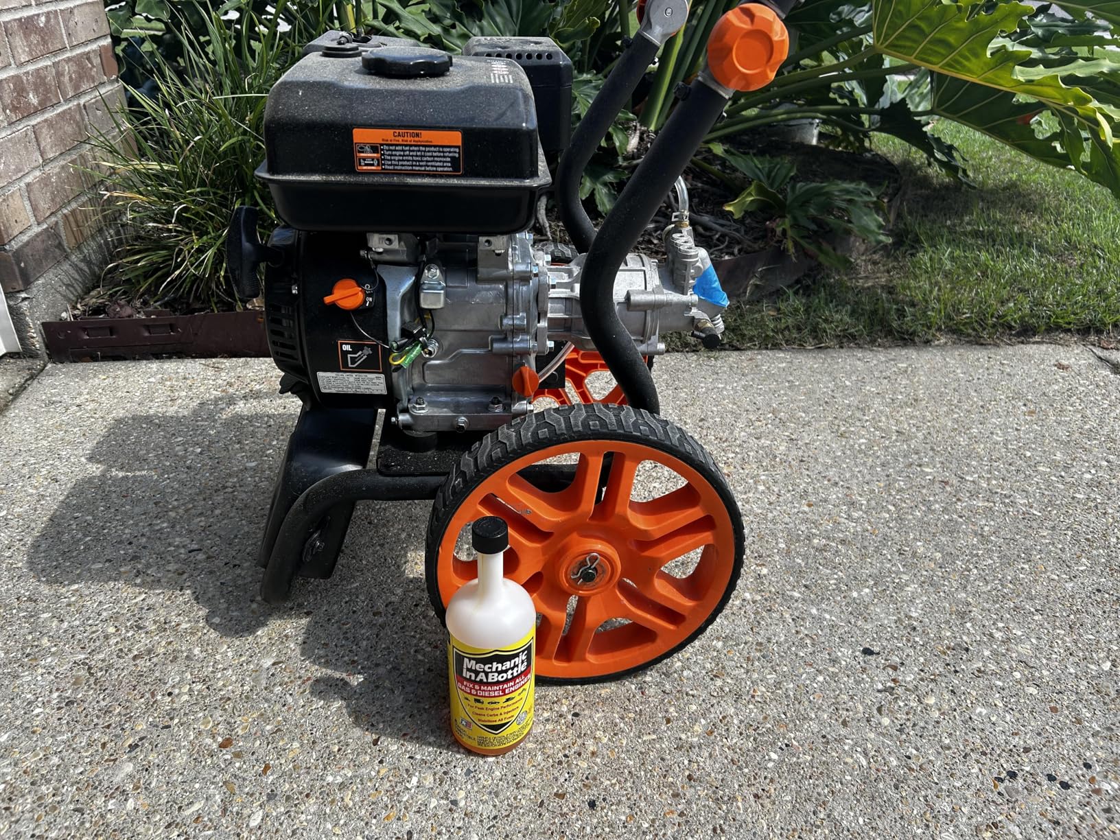WEN 3400 PSI Gas Pressure Washer with 223cc Engine, 2.7 GPM Flow Rate and Onboard Soap Tank (PW224G) customer photo 1