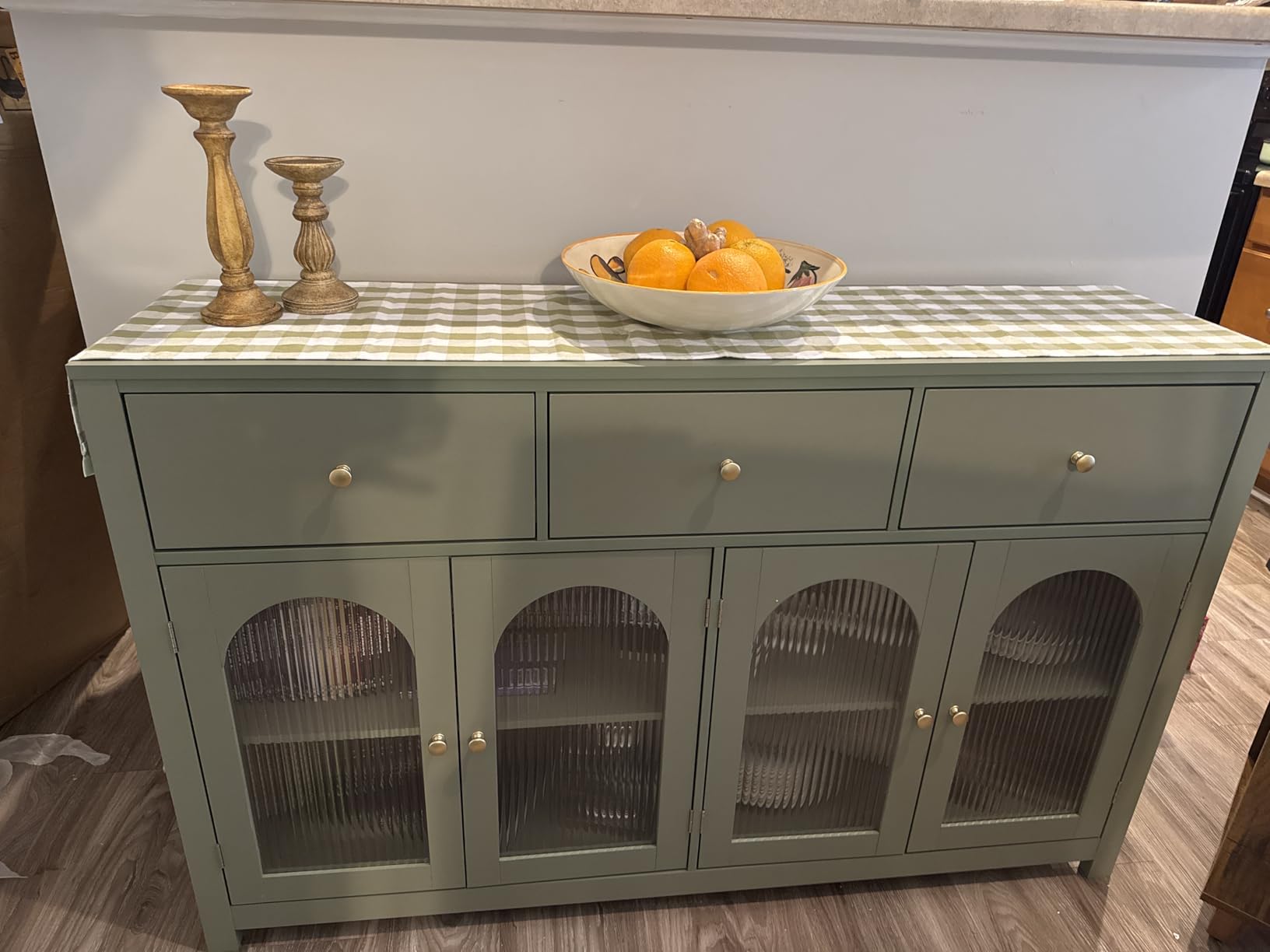FINETONES Buffet Cabinet with Storage, 55.1