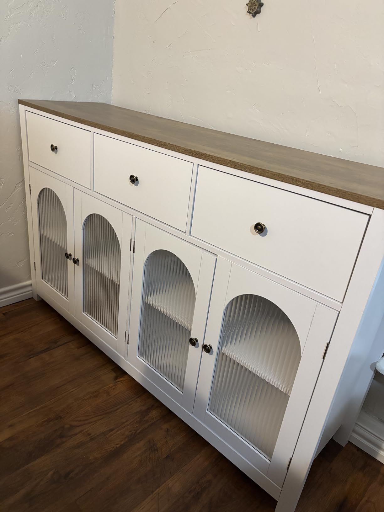 FINETONES Buffet Cabinet with Storage, 55.1